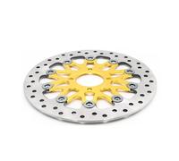 Motorcycle Brake Disc Motorcycle Floating Disc Brake Disk Universal 4 Holes Caliper Disc Pads 267mm*58mm For Dirtbike Street Scooter For