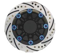 Motorcycle Brake Disc Motorcycle Modification Upgrade Sensitive 220 Four Hole Brake Floating Disc Accessories Rotor Caliper Front Rear Disk