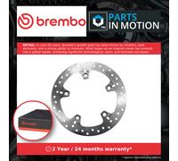 Motorcycle Brake Disc Rear 68B407C0 Brembo Genuine Top Quality Guaranteed New