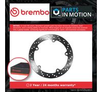 Motorcycle Brake Disc Rear 68B407C8 Brembo Genuine Top Quality Guaranteed New