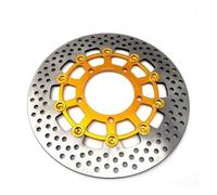 Motorcycle Brake Disc Rotor For BWS WISP Motorbike Brake Disc Rotor Motorcycle CNC Aluminum 260mm 3 Hole 5 Pitching 70mm 59mm Floating(Gold 5 hole)