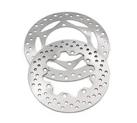 Motorcycle Brake Disc Rotors Motorcycle Disc Brake Set Front Rear Brake Disc Rotor for K&awasaki KL250 KLX250 for Super for Sherpa for Stockman kmx125 KMX 125 Brake Disc (Color : 1 Set)