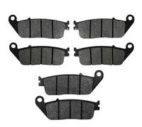 Motorcycle Brake Discs Motorcycle Front and Rear Brake Pads for HONDA GL 1500 Valkyrie 1500 1997-1999 GL1500 Tourer 1500 2000-2003(Front and rear)