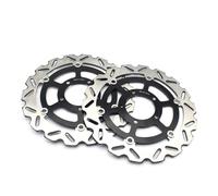 Motorcycle Brake Disk Rotor Motorcycle Front Brake Disc Rotor For Ninja ZX-6R ZX6R 636cc 2013-2020 Z800 Z 800 E 2013-2016 ZZR1400 ZX14R 2006-2020(2 pieces)