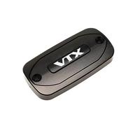 Motorcycle Brake Fluid Cover For VTX1300 VTX1800 VTX 1300 1800 All Year Motorcycle Accessories CNC Front Brake Reservoir Fluid Tank Oil Cup Cover(Black,1 piece Gold)