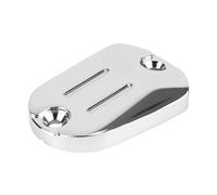 Motorcycle Brake Fluid Cup Protector Motorcycle Rear Brake Reservoir Lid Cover For Har&ley 48 Forty Eight XL1200X 2014-2019 Seventy Two 72 XL1200V 2014-2017(Chrome)