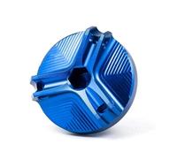 Motorcycle Brake Fluid Fuel Reservoir Tank Cap Brake Pump Cover For TMAX 530 SX DX 2012-2019 OOPUHKSY(Oil filler cap-Blue)
