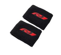 Motorcycle Brake Fluid Reservoir Cover Guard For Ya&maha R1 YZF-R1 YZFR1 YZF R1M 2021 2022 2023 Motorcycle Front Brake Fluid Reservoir Cup Oil Tank Sock Sleeves Accessories