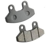 Motorcycle Brake For Pads Compatible With SYM For Shark50 1999 2000 2001 2002 2003 For Euro 125 Drum 2002-2007 Motorcycle Brake Pads Front Rear Set