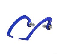 Motorcycle Brake Handguard, 1 Pair ABS Protective Handlebar Guard for Drop Protection and Resistance Crash MUDGUARD for Motorcyclists Riding Safety(Blue)
