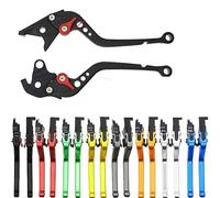 Motorcycle Brake Handle Short&Long Fit Use For Yamaha XJR1300 1995 1996 1997 1998 1999 2000 2001 2002 2003 XJR 1300 Motorcycle Adjustable Brake Clutch Levers Motorcycle Brake Clutch Levers(Long gold)