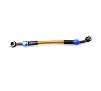 Motorcycle Brake Hose Motorcycle Accessories AN3 0°-28° Oil Pipe Hydraulic Clutch Tube Master Cylinder Brake Line Hose 10mm(2000mm)