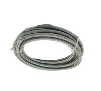 Motorcycle Brake Hose Stainless Steel Braided Motorcycle Hydraulic Brake Line Nylon Clutch Oil Fuel Hose Tube 1M/2M/3M/5M/8M/10M(5M)