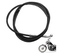 Motorcycle Brake Hydraulic Cable - 80-220cm Front Rear Brake Oil Hose Line | High Pressure Steel Hydraulic Brakee Line Universal Fit for Motorbikes Scooters Dirt Bikes ATV