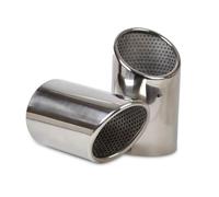 Motorcycle Brake Lever 2X For Q7 2006-2008 2009 2010 2011 2012 2013 STAINLESS STEEL FINISHER END EXHAUST TAIL REAR MUFFLER TIP PIPE TAILPIPE Handlebar Clutch Brake