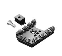 Motorcycle Brake Lever Extension Pedal Step Tip Plate Enlarge Extender For For Tenere 700 XTZ T700 XTZ700 2019-2024 Motorcycle Footrest Bracket(Black)