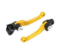 Motorcycle Brake Lever For S┐UZUKI RMZ450 2005-2020 RMZ250 2007-2020 RMZ Motorcycle Dirt Pit Bike Foldable Handles RMZ 250 450 Pivot Clutch Brake Levers (Color : Gold)
