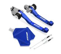 Motorcycle Brake Lever for WR250F WR 250F 2001-2015 Motocross Foldable Pivot Brake Clutch Levers Dirt Bike Stunt Clutch Easy Pull Cable System