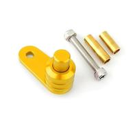 Motorcycle Brake Lever Parking Switch Button Auxiliary Lock For Super Cub C125 For Trail 125 Ct125 ADV150 ADV350 NC700 S/X/D(Gold)
