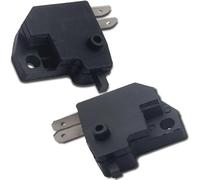 Motorcycle Brake Light Switch 1 Pair，Universal Brake Light Switch Compatible with 50cc-250cc ATV Quad Dirt Bike Moped Scooter Honda Kawasaki Suzuki KTM Yamaha（Left+Right Brake Light Switch）