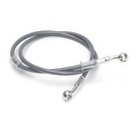 Motorcycle Brake line 400mm-2400mm Brake Hose Hydraulic Line Cable 10mm 28° Pipe Line Braided Oil Hose(200cm)
