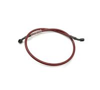 Motorcycle Brake Line 40CM-150CM Universal Motorbike Stainless Steel Braided Pipeline Motorcycle Dirt Bike Brake Oil Hose Brake Line Oil Hoses Line Pipe(1100MM)