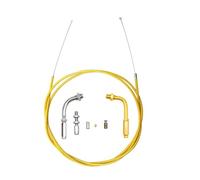 Motorcycle Brake Line Dirt Bike ATV Quad 190cm Motorcycle Throttle Cable Gas Brake Clutch Cable Repair Kit for CBR125 CRF230 for KLX for EXC for Ninja Oil Hoses Line Pipe(N)