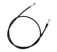 Motorcycle Brake line Motorcycle Clutch Brake Oil Hoses Lines Pipe for Dragstar DS400 650 Brake Oil Hose(Black 1500MM)