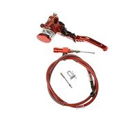 Motorcycle Brake line Motorcycle Hydraulic Clutch Kit Lever Master Cylinder Knitting Oil Hose 125~250cc Balaclava Durable CNC Aluminum(N)