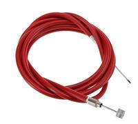 Motorcycle Brake Line, Red Rubber Coated Brake Hose, Motorcycle Brake Clutch, Flexible Hose Brake Line for GOTRAX GXL V2 Electric Scooter (Red)