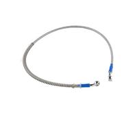 Motorcycle Brake Line Universal Motorbike Stainless Steel Braided Pipeline Motorcycle Brake Oil Hose Brake Line 39cm-140cm Oil Hoses Line Pipe(90cm)