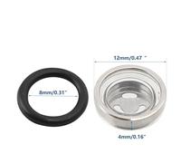 Motorcycle Brake Master Cylinder Gasket Come with Single Glass Len Window(M12)