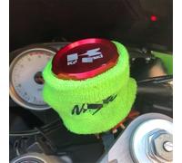 Motorcycle Brake Oil Fluid Reservoir Cup Sock Cover For Z1000SX Z900RS Z 750 ZX6R ZX10R NI-JA1000 SX ZH2/SE NINJA H2/R(Ivory)