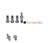 Motorcycle Brake Oil Hose Banjo Bolt Kit Universal M10xP1 0 Tube Tubing Screw Nut Washers Adaptor Compatible With Standard Brake Systems