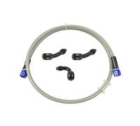 Motorcycle Brake Oil Hose Line Quick Release Banjo Street Pit Bike Pipeline Latiguillo Freno ATV Moto Braided Hose Motorcycle Dirt Bike Brake Steel Oil Line