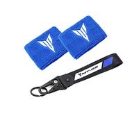 Motorcycle Brake Oil Reservoir Socks For YA-MA-HA MT09 MT 09 Tracer 9 9GT Motorcycle Brake Oil Fluid Reservoir Cup Sock Cover And Keyring Keychain (Color : K)