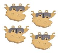 Motorcycle Brake Pad Compatible With SYM For Trackrunner 200 Quad 2005-2009 For Citymax 300 Quad 2006 Motorcycle Front Brake Pad Disc Set