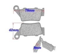 Motorcycle Brake Pad For CF Moto 650 MT NK 400 CF400NK CF650NK CF650MT CF650TRG 2014 2015 2016 2017 2018 Motorcycle Front And Rear Brake Pads(2 pairs Front)