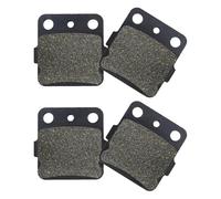 Motorcycle Brake Pad Motorcycle Front And Rear Brake Pads For ARCTIC For CAT DVX400 DVX 400 Sport TS 2x4 2004 2005 2006 2007 2008(2 pairs Front)