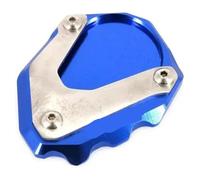 Motorcycle Brake Pad Set For B&MW For R1200R For R1200 R 1200 2006-2014 Kickstand Extension Plate Support Aluminum Pad Foot Side Stand Enlarger Motorcycle(Blue)