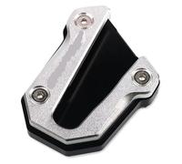 Motorcycle Brake Pad Set For GL1800 For Goldwing 1800 For GL 1800 2018-2023 Foot Side Stand Enlarger Motorcycle Plate Extension Kickstand Pad Support Aluminum(Black)