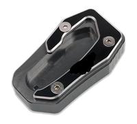 Motorcycle Brake Pad Set For Y&amaha For T-MAX For TMAX 530 SX DX ForTMAX530 2017-2023 Kickstand Support Plate Motorbike Extender Aluminum Extension Foot Side Stand(Titanium)