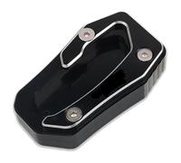 Motorcycle Brake Pad Set For Y&amaha For T-MAX For TMAX 530 SX DX ForTMAX530 2017-2023 Kickstand Support Plate Motorbike Extender Aluminum Extension Foot Side Stand(Black)