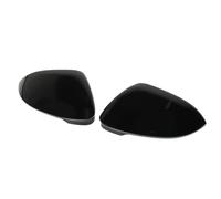 Motorcycle Brake Pads 2PCS Rearview Mirror Cover For ID3/For Golf Mk8 2020+ Bright Black Door Side Cap Housing