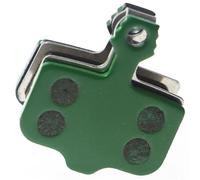Motorcycle Brake Pads 4 Pairs Resin Sintered Bicycle Disc Brake Pads For Sram For Avid Elixir Mtb For Mountain Bike For Organic Ceramics Carbon Zoom(Green)