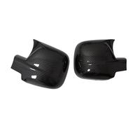 Motorcycle Brake Pads Car Rearview Side Mirror Cover For Peugeot For Partner II For Tepee 2012 2013 2014 2015 2016 2017 2018 Wing Cap Exterior Door Shell Trim(Carbon Look)