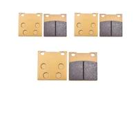 Motorcycle Brake Pads Ceramic Front And Rear Compatible With GSX 550 ESD ESE EFE EFF ESH EFG GN71D 1984 1985 1986 1987 RG250 WD 1983 GSX400(3pc)
