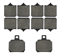 Motorcycle Brake Pads Compatible With BJ600 BJ600GS BN600 BN600I TNT600 Dark 749 R S 999 R S Aftermarket Replacement(Front and Rear)