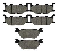 Motorcycle Brake Pads Compatible With XVS1300 Tourer XVS 1300 Vstar Deluxe XVS1300A Midnight 2007 2016(Front and Rear)