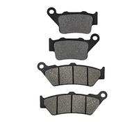 Motorcycle Brake Pads Disks Front Rear Compatible With CB 500 V W SW SX Y SY S2 1997 2003 SRL 650 V W Universal Fit Aftermarket Replacement Parts(FRONT AND REAR)